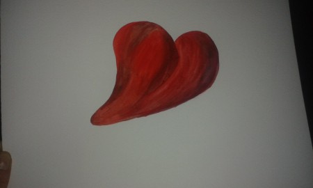 Hjärta (30,5x22,9cm) 200:-